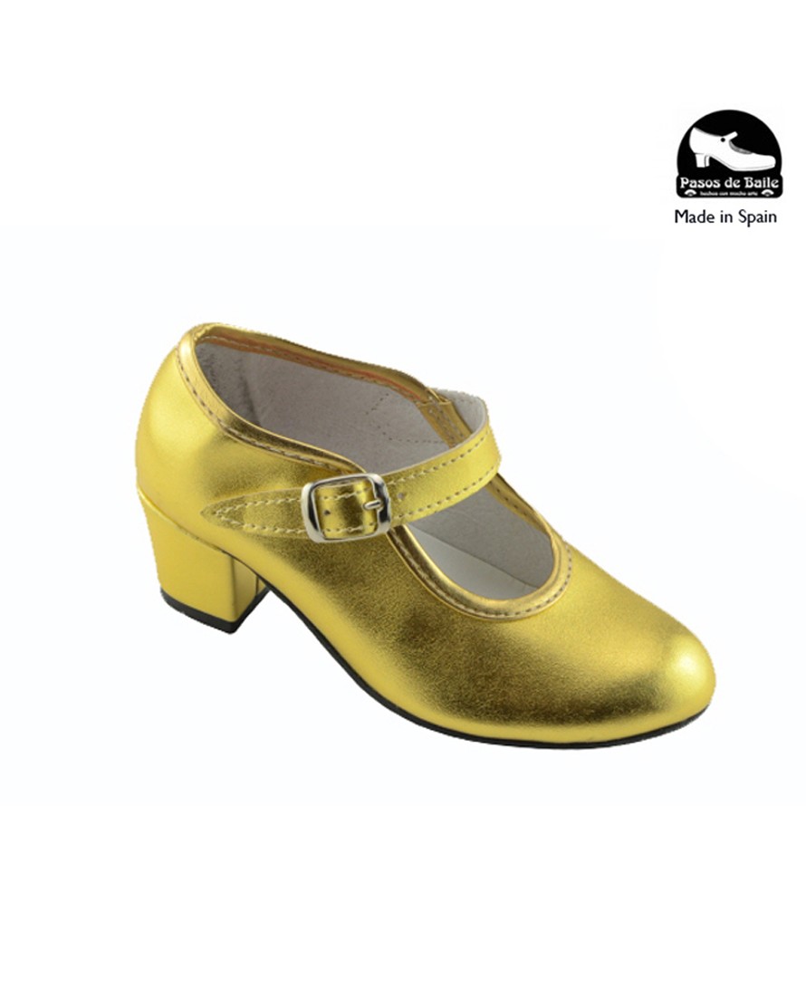 Zapatos de Princesa de Piel para niñas, Zapatos de Baile, Zapatos con Suelo  Suave, cómodos y Antideslizantes, Zapato Flamenco Baile sevillanas niña :  : Moda