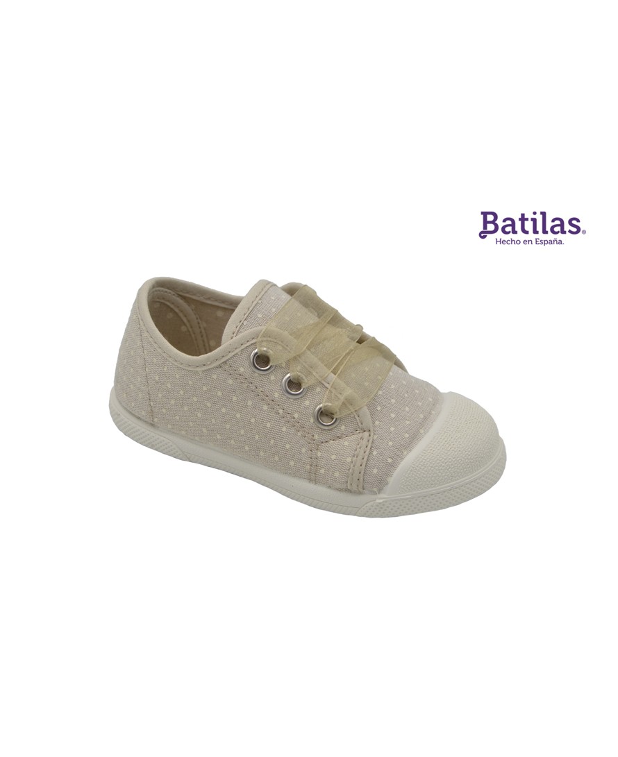 ZAPATILLAS LONA NIÑA BATILAS